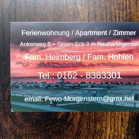 Haus Morgenstern Uennern * Neuharlingersiel